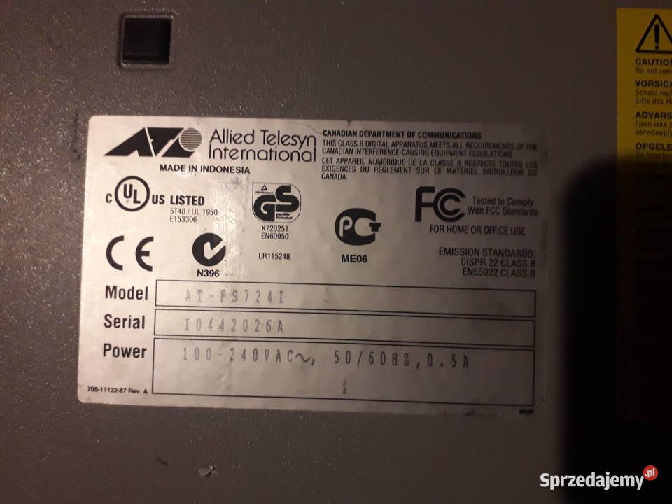 Switch Allied ATFS724i śląskie Częstochowa sprzedam