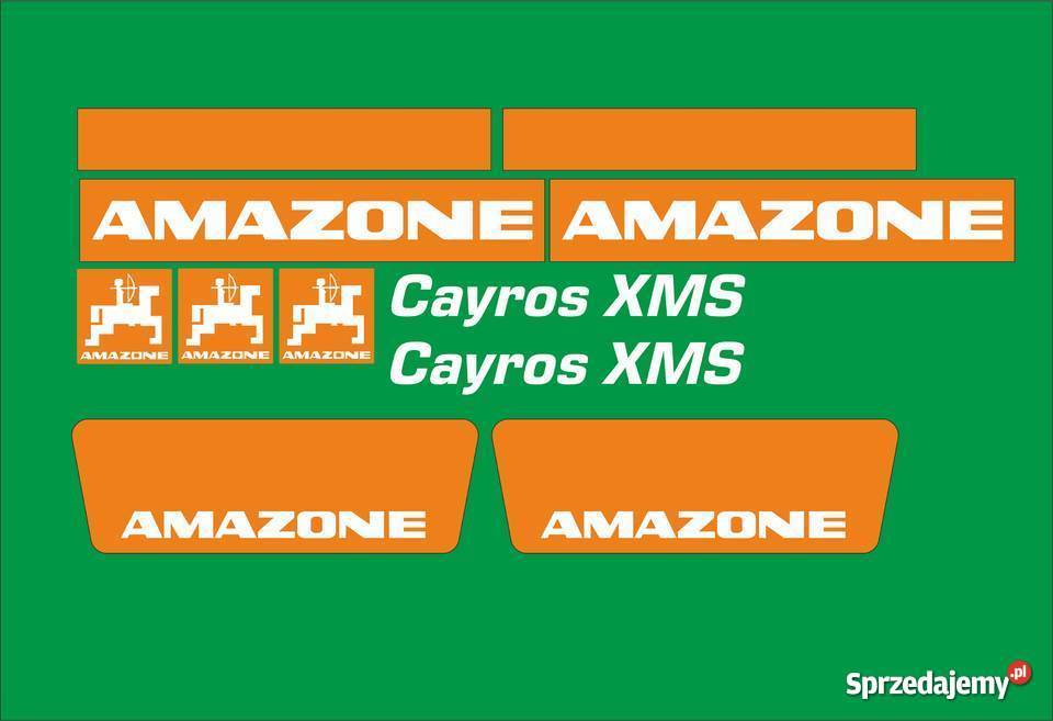 Naklejki Amazone cayros xms i inne Jeżewo