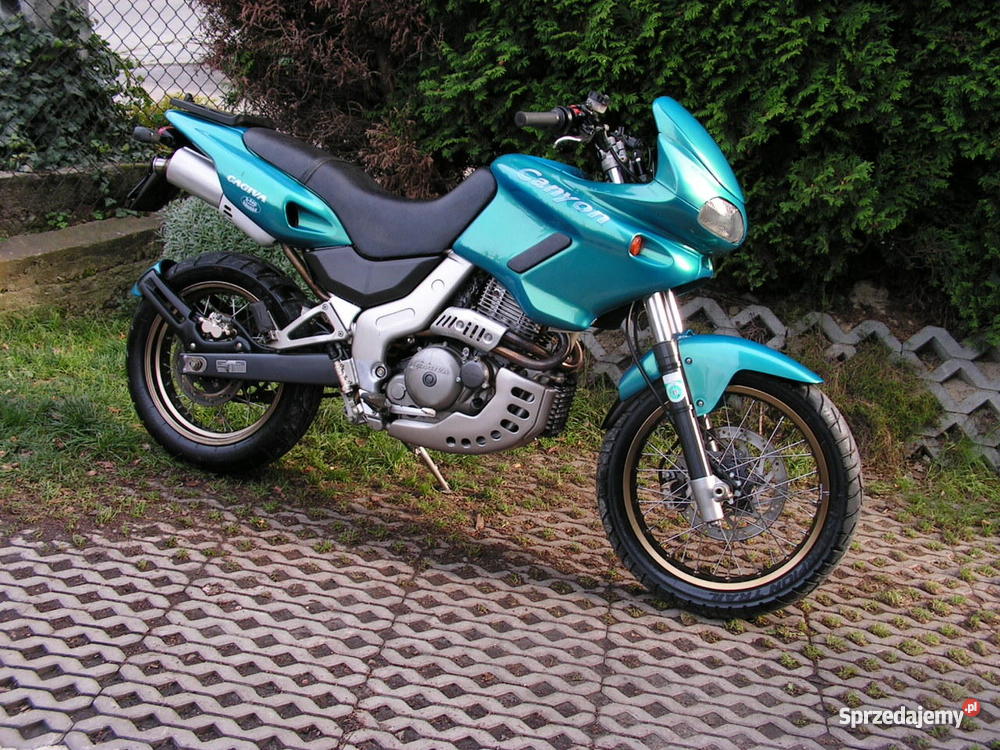 CAGIVA CANYON 600 yamaha xt dt dtm xtx HONDA 13000km Bielsko-Biała