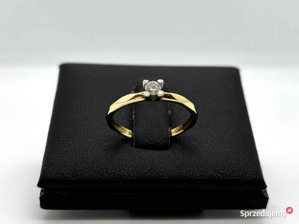 Złoty Pierścionek pr 585 110g R10 złoto Elbląg