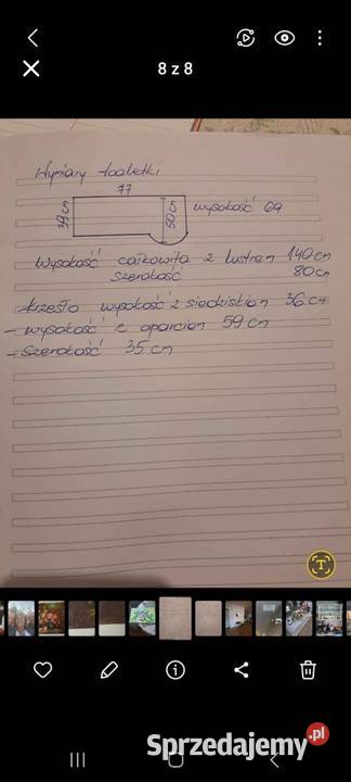 Toaletka ratanowo bambusowa Olszany