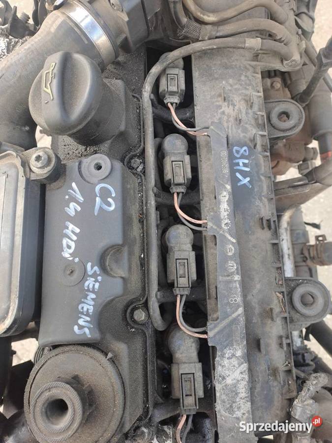 Citroen C2 14 HDi 69 silnik kompletny kod 8HX Jastrzębie-Zdrój