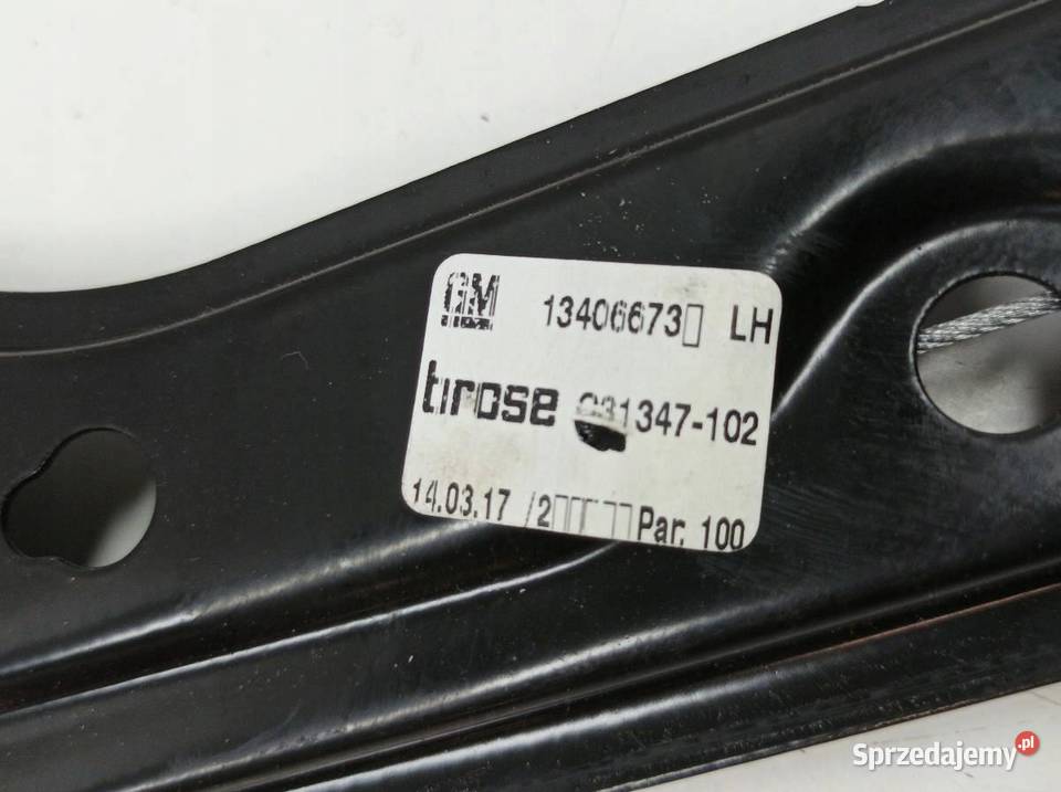 MECHANIZM SZYBY LEWY PRZÓD 13406673 Opel Astra V sprzedam