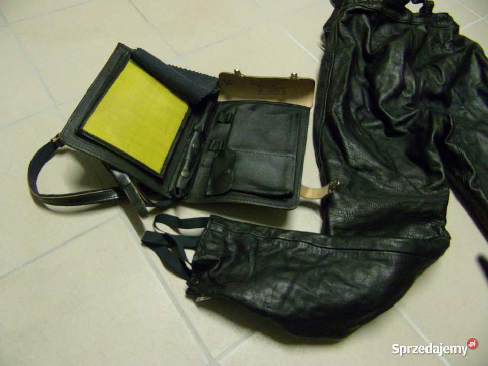 spodnie motocyklowe MO PRLmilicja Dziembówko sprzedam