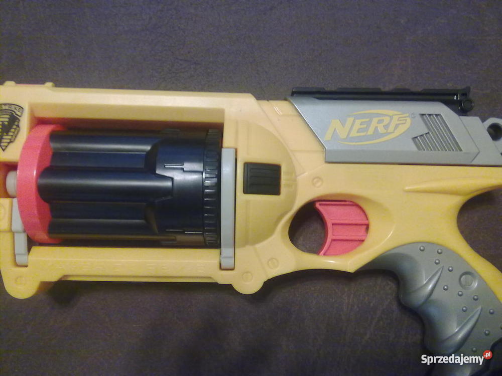 Najlepszy NERF NSTRIKE MAVERICK Pistolet 6 strza Bielsko-Biała sprzedam