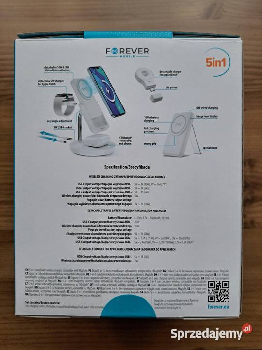 Forever MACS100 Stacja ładująca 5w1 MagSafe Warszawa
