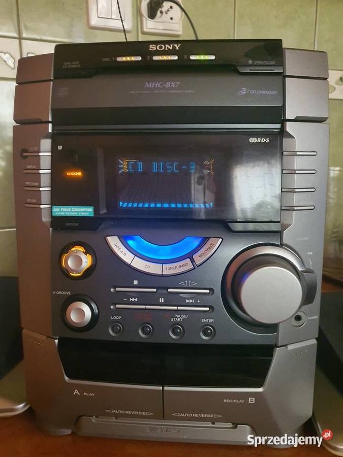 Duża wieża Sony z kolumnami bez pilota łódzkie Łódź