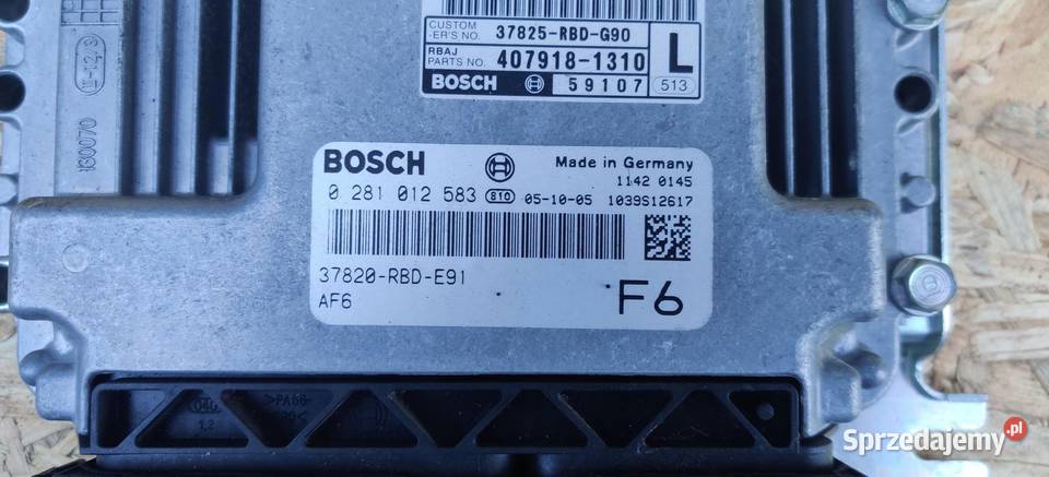 STEROWNIK SILNIKA KOMP HONDA ACCORD VII 22 CDTI Gliwice