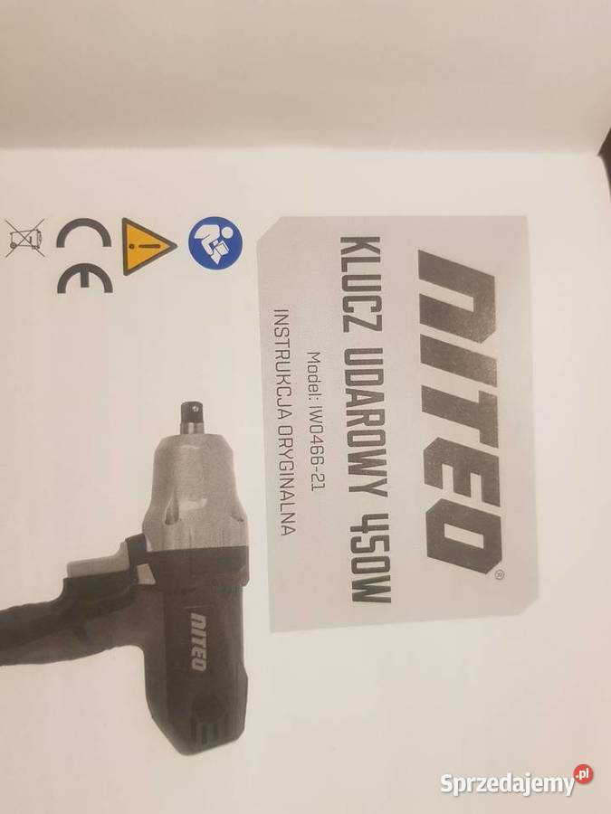 Klucz udarowy elektryczny Niteo 3 lata gwarancji łódzkie Bełchatów sprzedam