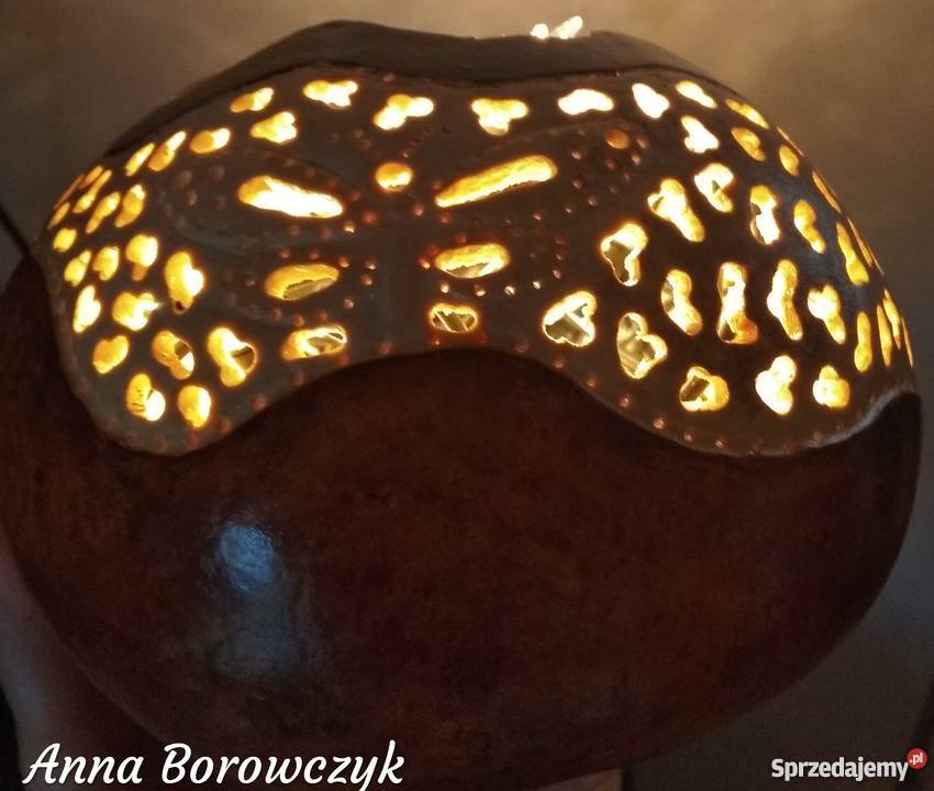 Lampka z tykwy małopolskie Oświęcim