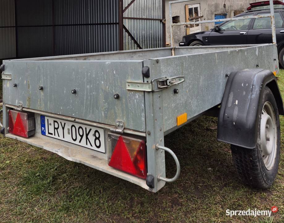 Przyczepka samochodowa STEMA 750 2013r Ryki sprzedam