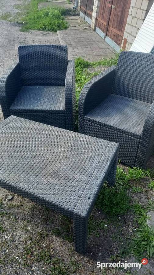 Meble ogrodowe z technoratanu wielkopolskie