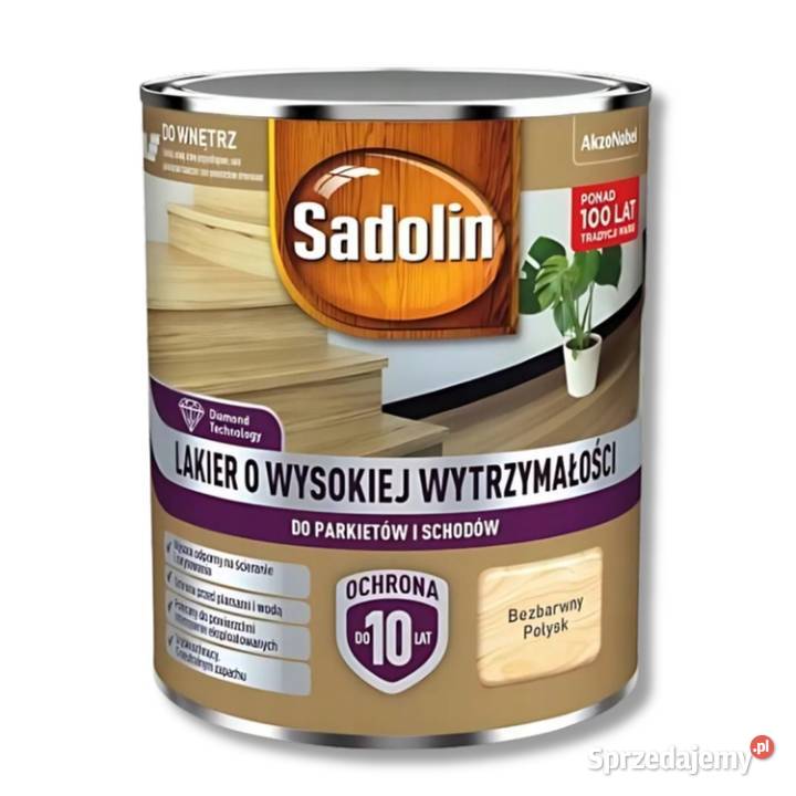 Sadolin Lakier Ochronny 07L Bezbarwny Połysk do
