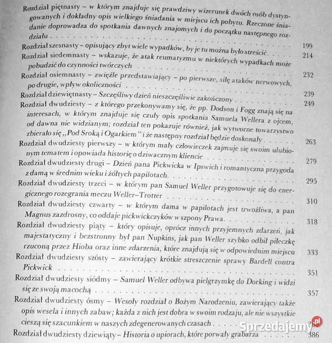 Klub Pickwicka Tom 1 i 2 Charles Dickens