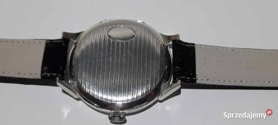 Zegarek Omega Pasówka czarna w srebrze K1600 mazowieckie Warszawa sprzedam