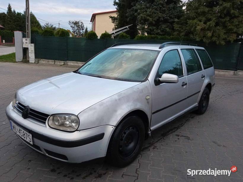 VW GOLF 4 1.9 TDI 90 KM OC I PT 05/2025 kombi 6l/100 km tania jazda