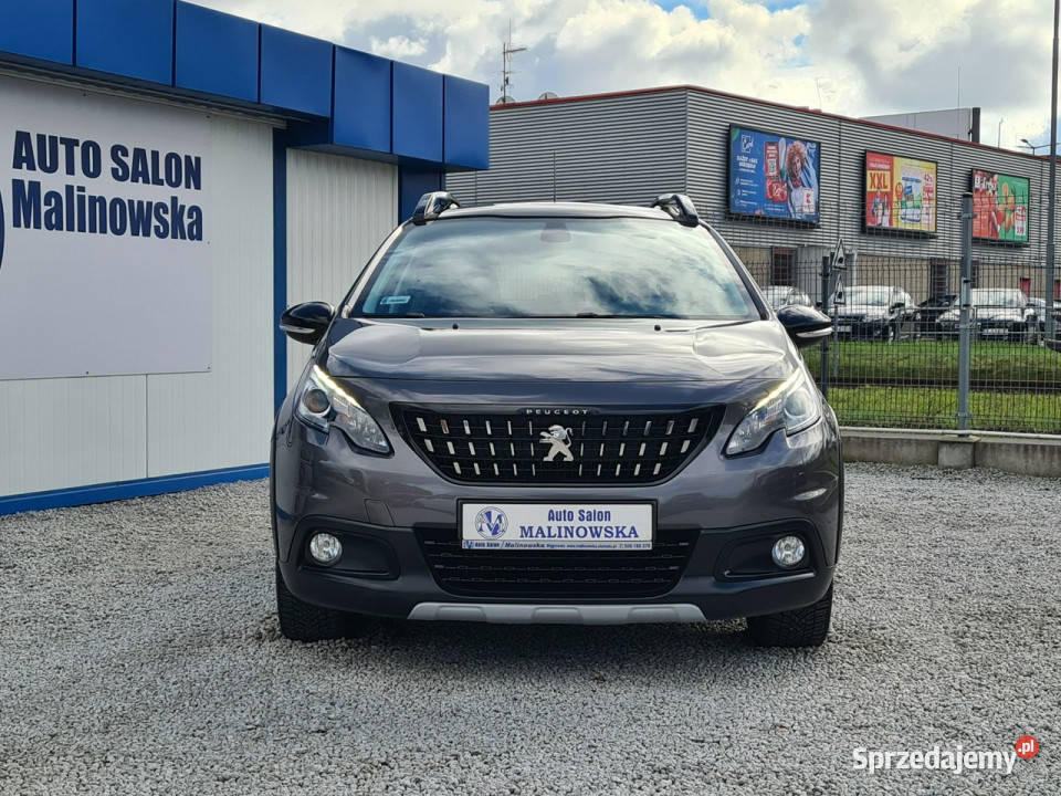 Peugeot 2008 GTLine SzklanyDach Navi PDC Grip aluminiowe felgi wielkopolskie Wągrowiec