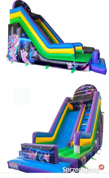 Dmuchaniec Zjeżdżalnia Na Urodziny Komunie Wata
