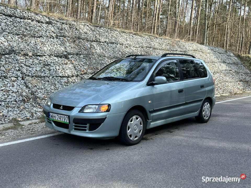 Mitsubishi Space Star 16 BenzynaGaz 2002r W 98KM Warszawa