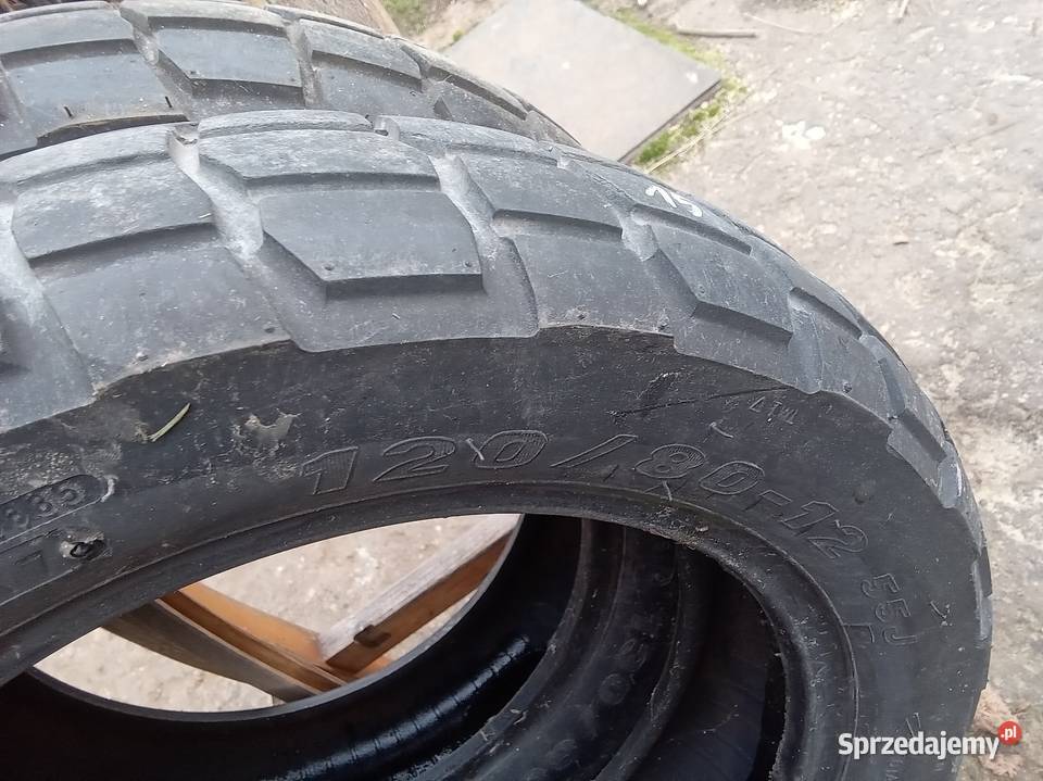 Opony skuter używane 10 i 12 wysylka Kowalowice