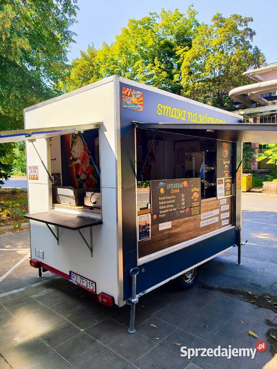 Przyczepa gastronomiczna food truck kurczak z Neptun Wrocław sprzedam