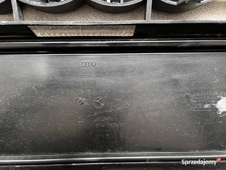 Atrapa Grill Audi A4 lift 8K0 osobowe