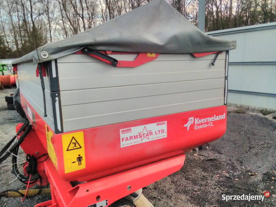 Rozsiewacz nawozów mineralnych KVERNELAND EXACTA Łojowice