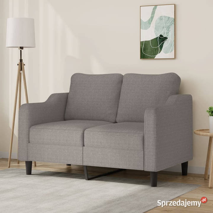 Sofa 2osobowa kolor taupe 140 tapicerowana mazowieckie Warszawa