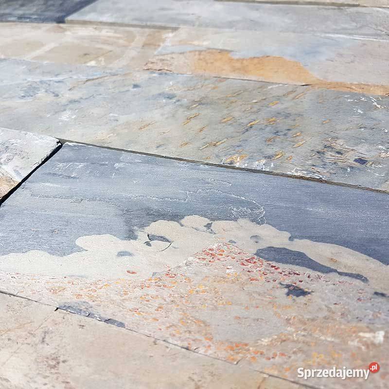 Płytki Łupek California Gold naturalny pomorskie Gdynia