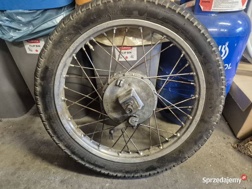 Simson S51 koło przód szczęko trzymacz bęben