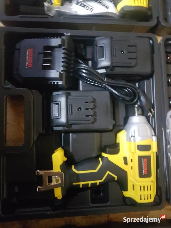 Klucz UDAROWY aku 204V 5AH boxer do kół Głogowa