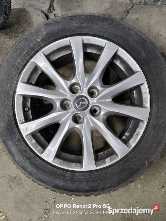 Alufelgi 17 4 sztuki Mazda 6 GJ Średnica 17" Samochodowe