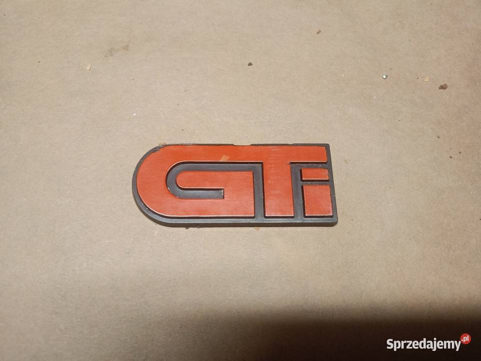 Emblemat GTI Golf Polo Jetta Emblematy Gorzów Śląski