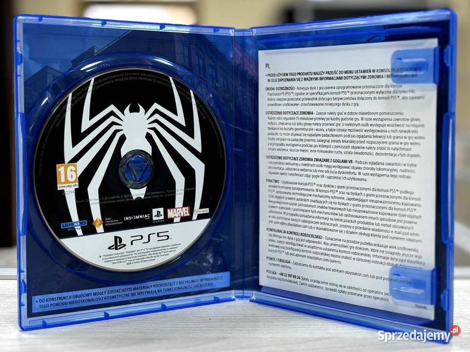 Gra 5 SpiderMan 2 Sony Playstation warmińsko-mazurskie