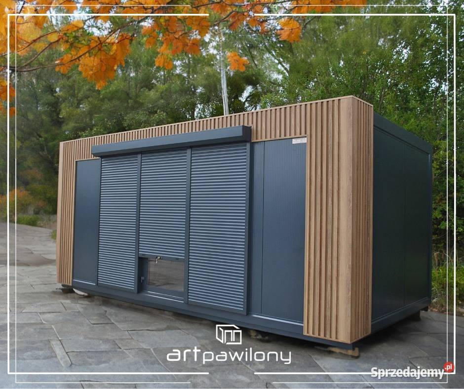 Kontener biurowy 6x3 m Pawilon handlowy mazowieckie Warszawa