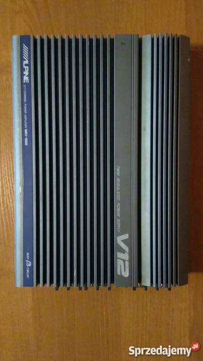 Wzmacniacz alpine mrv 1000 tuba blaupunkt 250rms Liszki