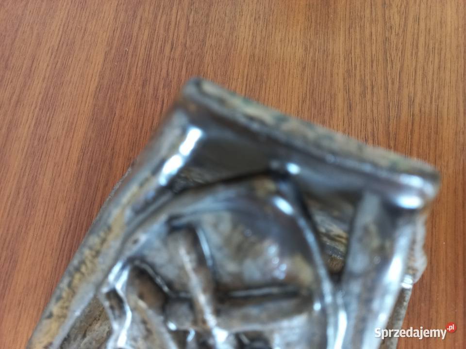 Półka ceramiczna PRL górnicza Toruń