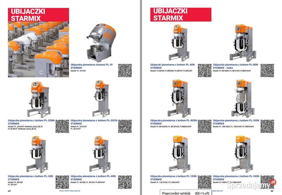 KATALOG MECHMASZ SZCZECIŃSKI PIEKARNIA CUKIERNIA
