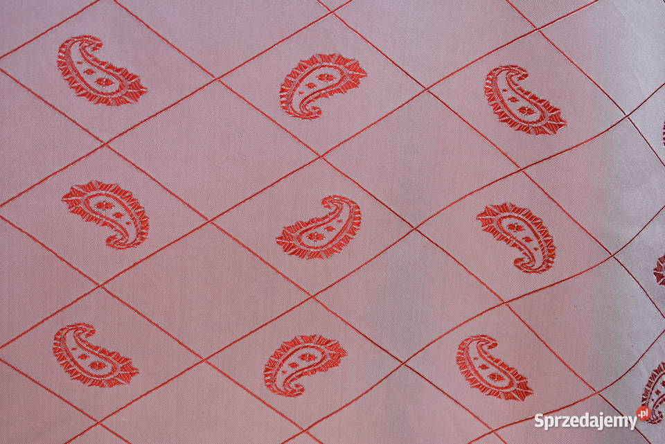 Tkanina dekoracyjna vintage PRL mazowieckie Warszawa