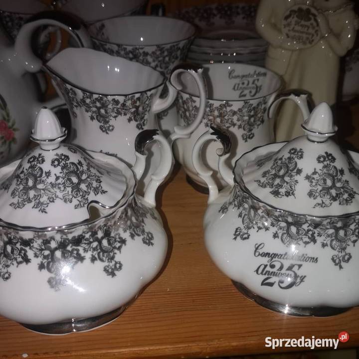 Filiżanka Srebrne wesele Royal Albert Gdańsk