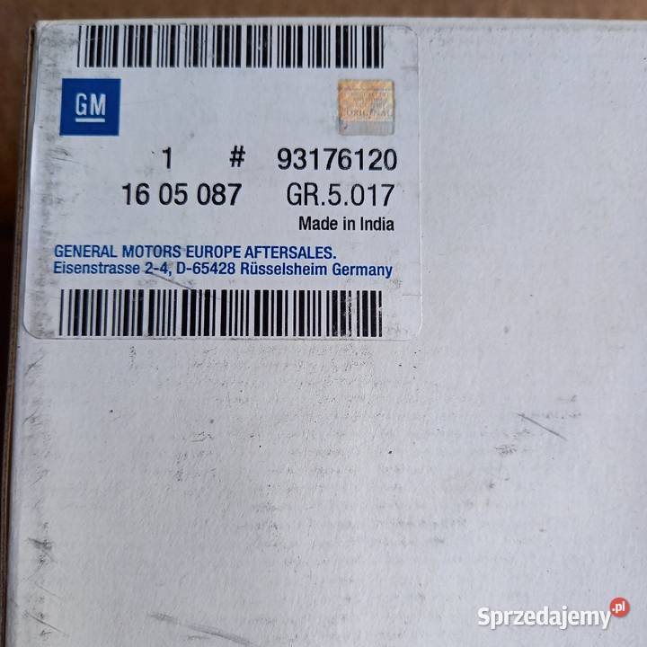 160508793176120 Klocki hamulcowe przód Opel Kraków sprzedam
