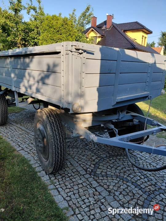 Zarejestrowana przyczepa rolnicza Piława D44 B dolnośląskie Marcinowice sprzedam
