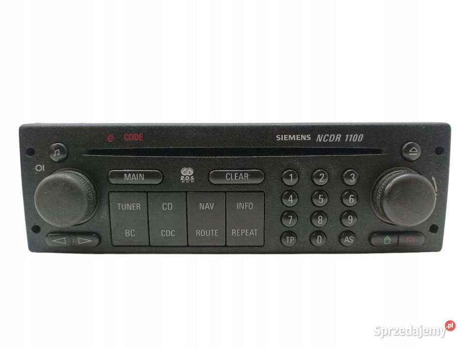 RADIO SIEMENS NCDR 1100 313203739 Opel Astra II osobowe