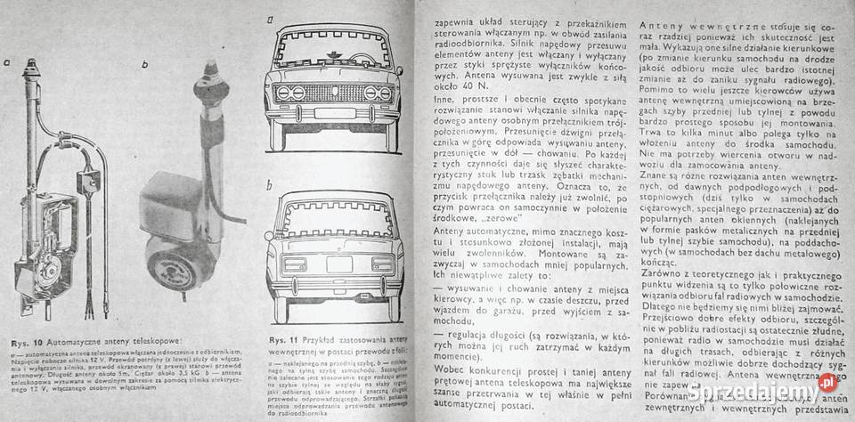 Radio w samochodzie Andrzej Gładkowski Rok wydania 1982 Chełm sprzedam