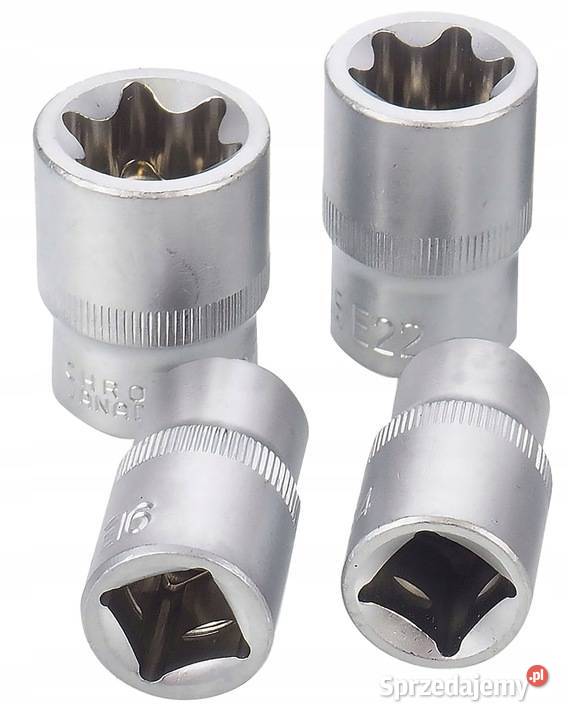 ZESTAW NASADEK TORX WEWNETRZNY E4 E24 14 TORXY Lublin