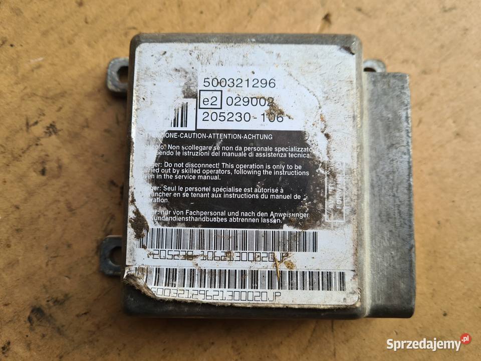 IVECO DAILY 3 9906 moduł sterownik air bag