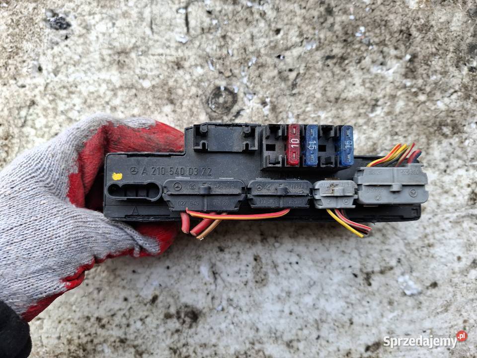 Sterownik Moduł BSI Mercedes W210 22 Wisznice