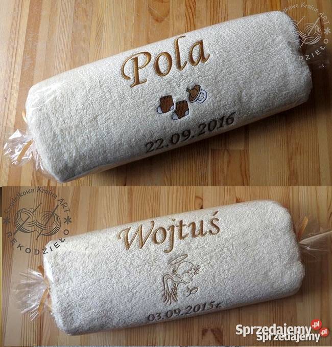 Prezent Wielkanocny na Zająca ręcznik z imię Toruń sprzedam