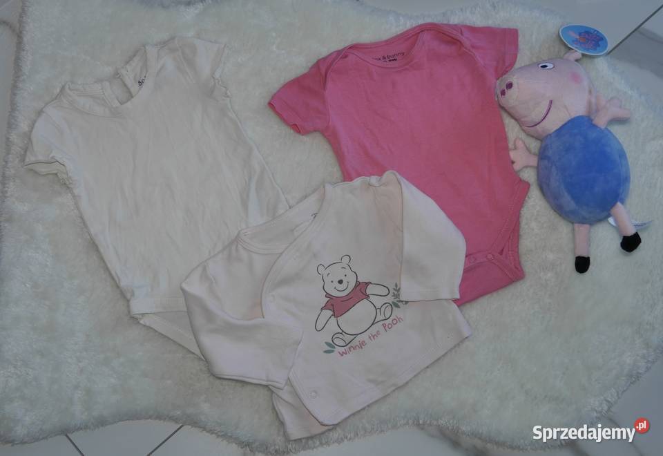 Zestaw ubranek body koszulka 68 dziewczynka Wrocław