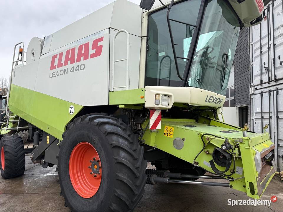 Kombajn zbożowy Claas Lexion 440 2002 heder V660 Nowa Ruda sprzedam